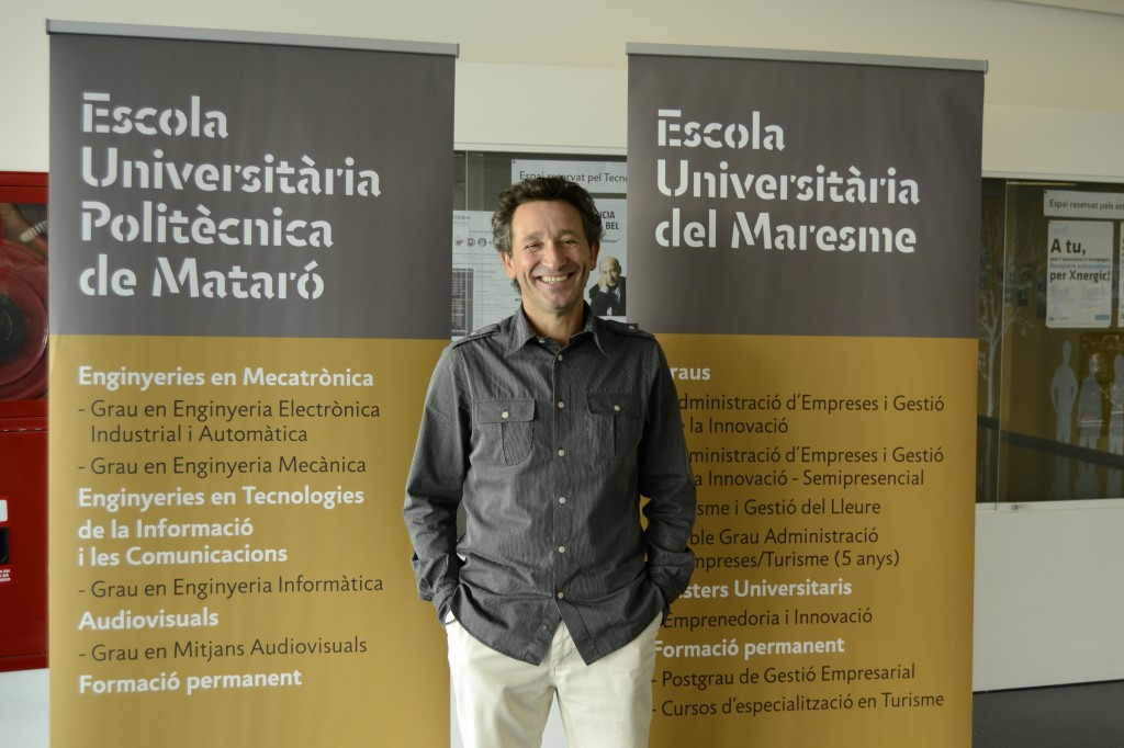 Juan García es el principal promotor de IAESTE en la Escuela Universitaria Politécnica de Mataró